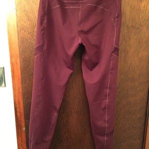 Old Navy Burgundy  Leggings Size Medium
